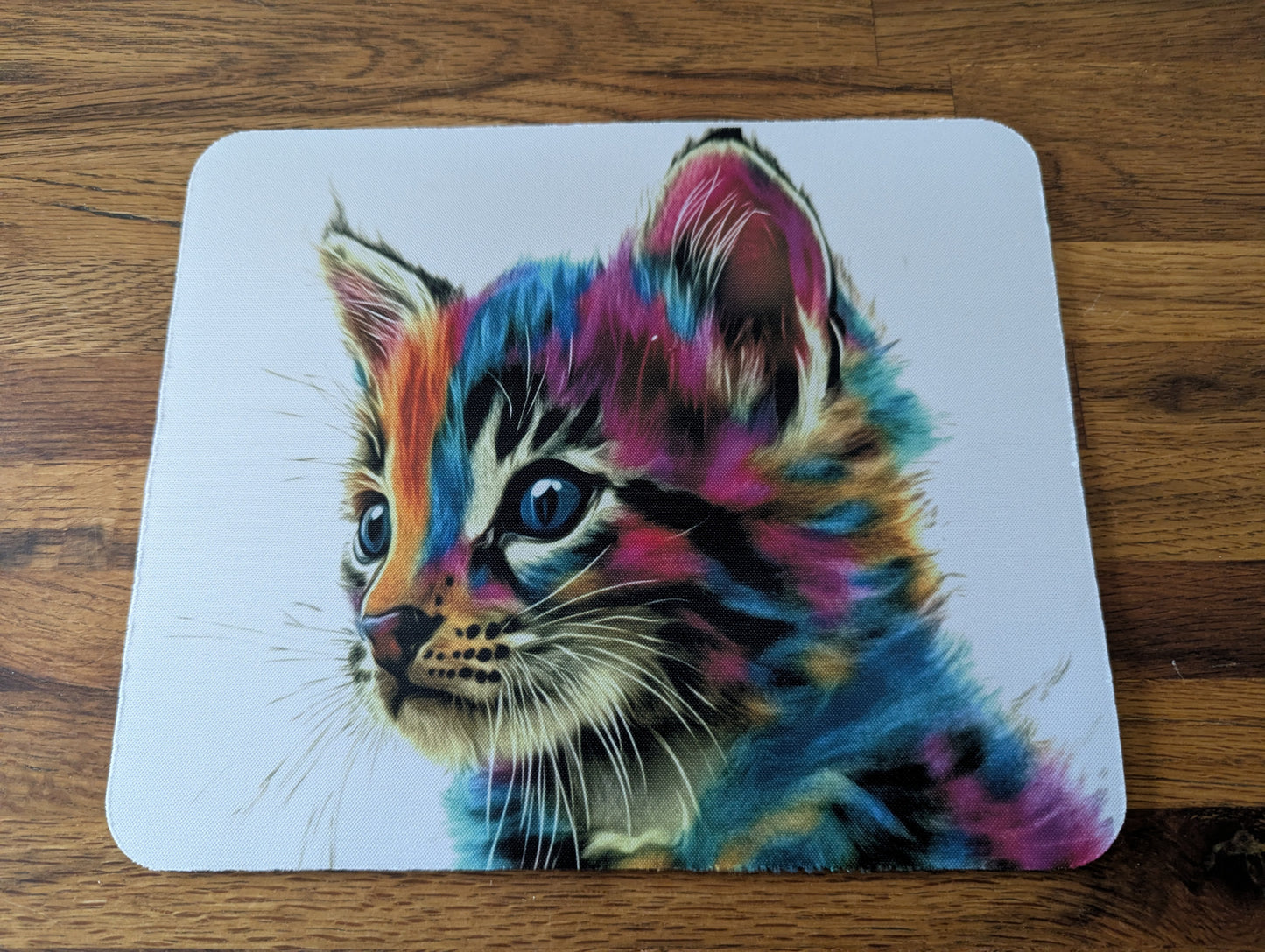 Mouse pad Colourful Kitty