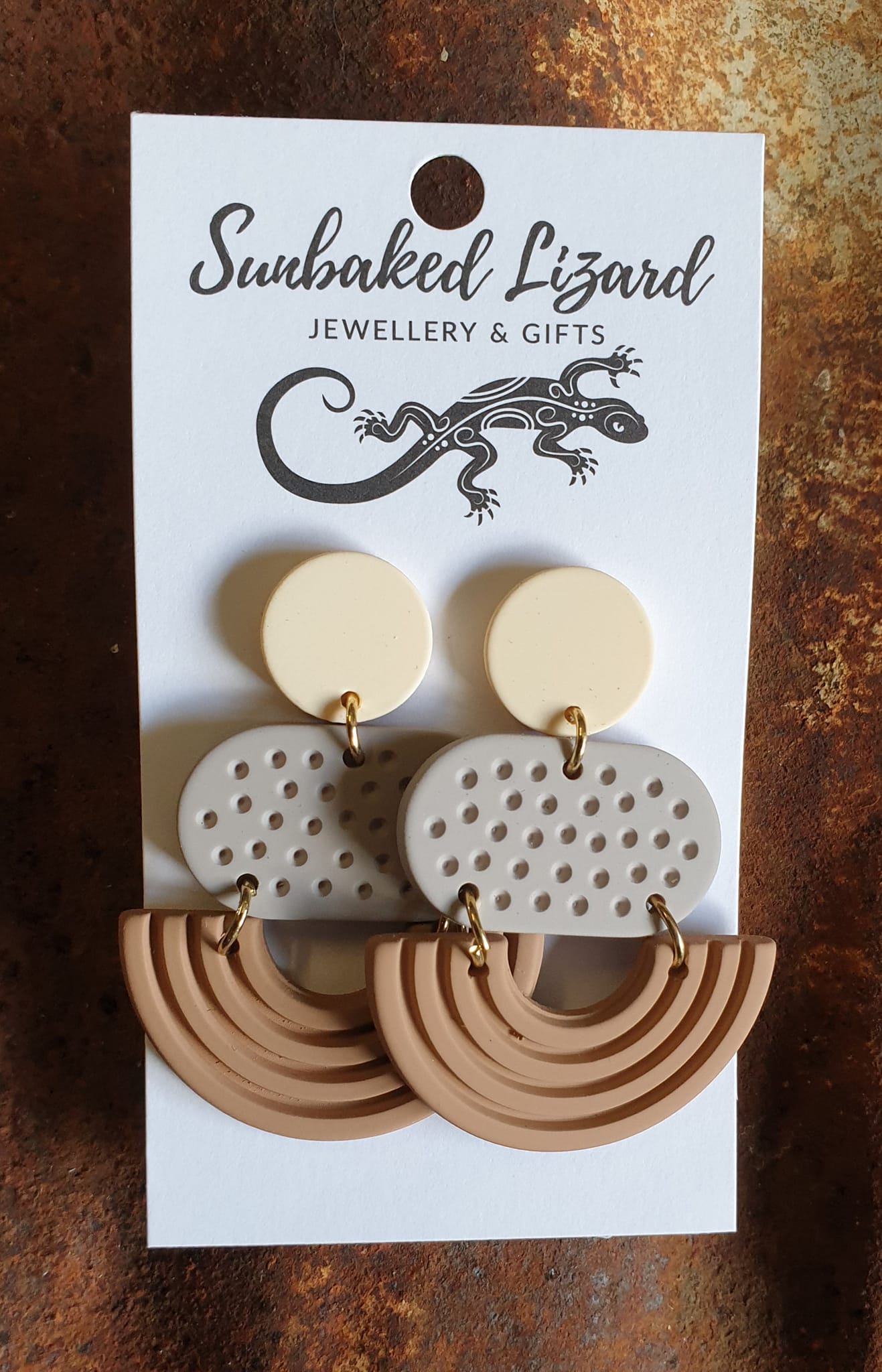 Clay Drop Earrings (2 Styles Available)