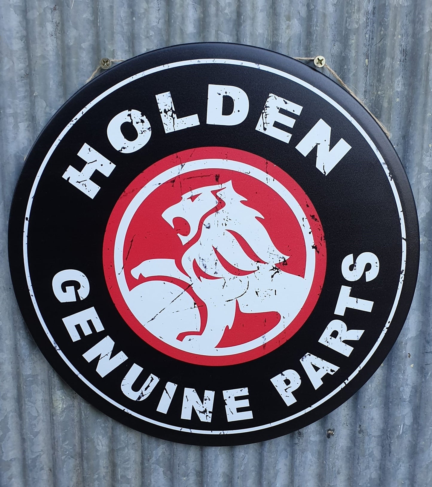 Holden Genuine Parts Tin Sign