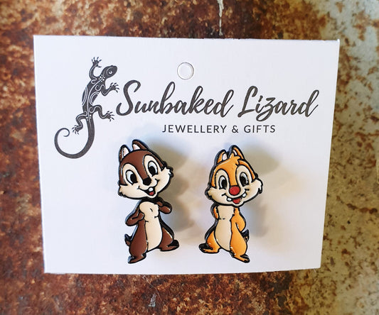 Medium Chipmunk Studs