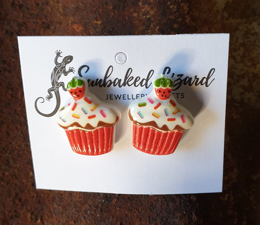 Cupcake Studs