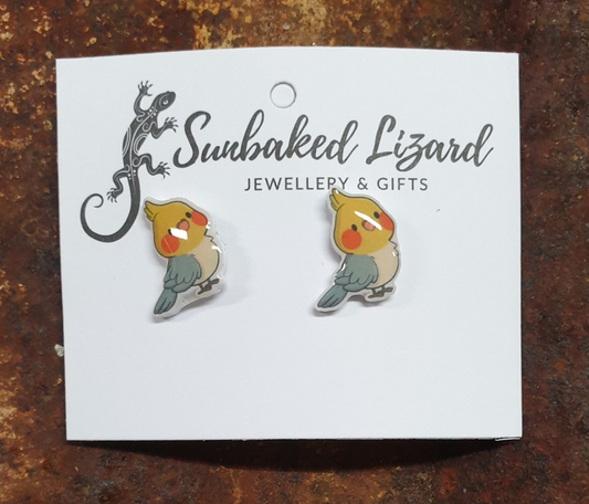 Blushing Cockatiel Studs