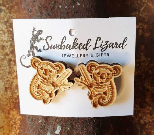 Medium Timber Koala Stud