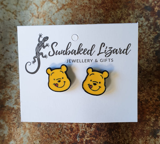 Medium Winnie The Pooh Studs