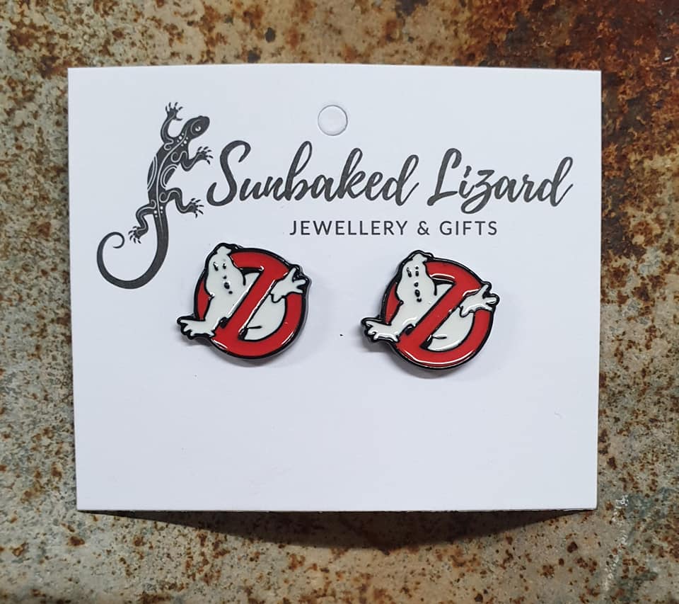 Ghostbusters Stud Earrings