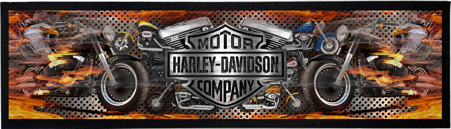 Harley Davidson Bar Mat