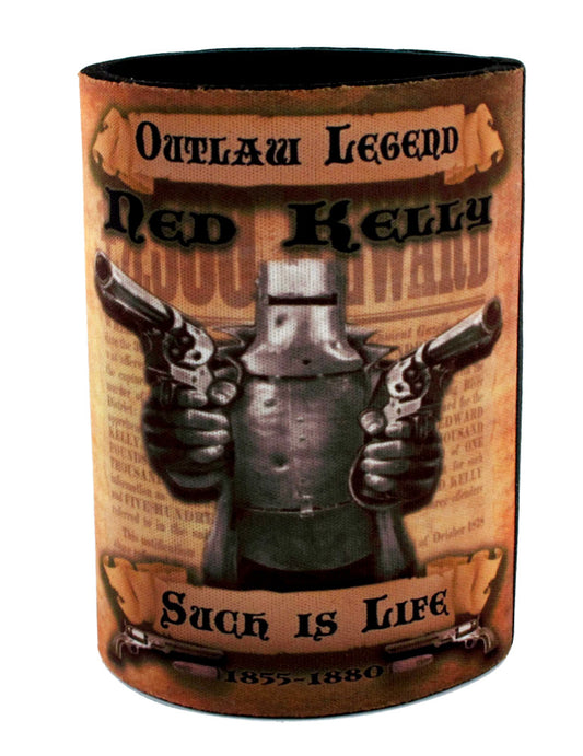 Ned Kelly Outlaw Legend Stubby Holder