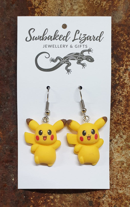 Pikachu Drop Earrings