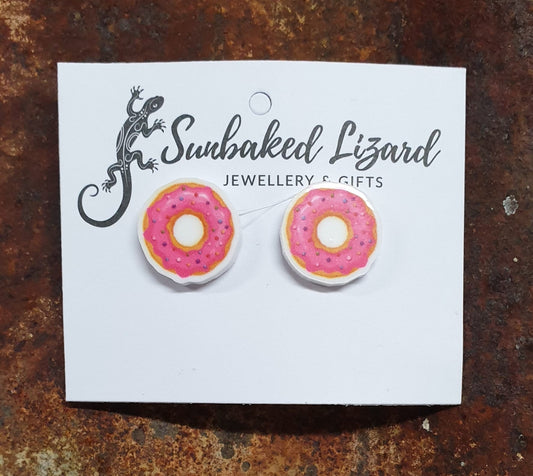 Donut Stud Earrings