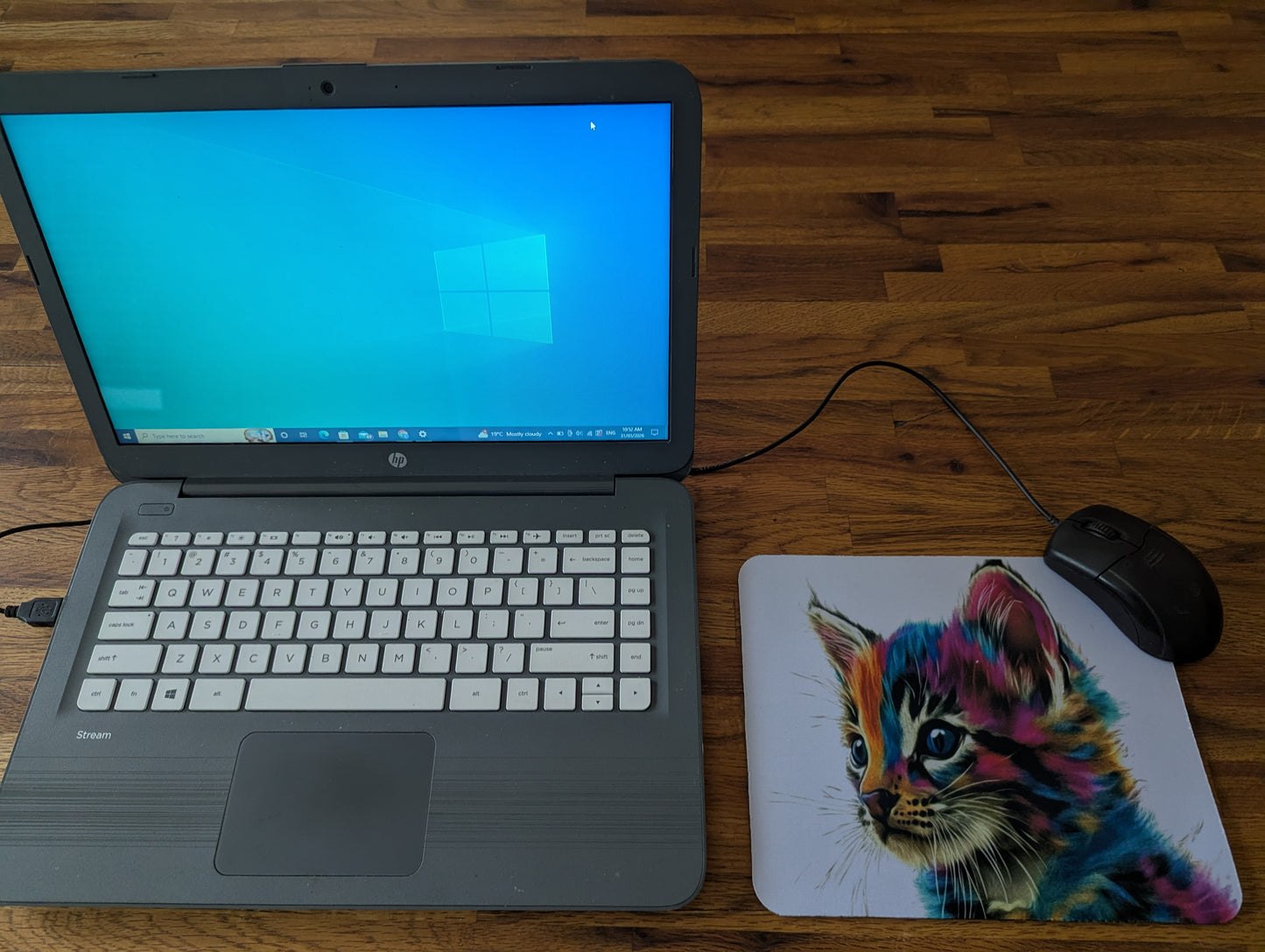 Mouse pad Colourful Kitty