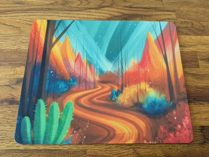 Mouse pad Colourful Road